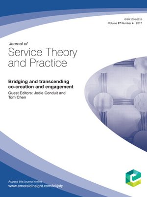cover image of Journal of Service Theory and Practice, Volume 27, Number 4